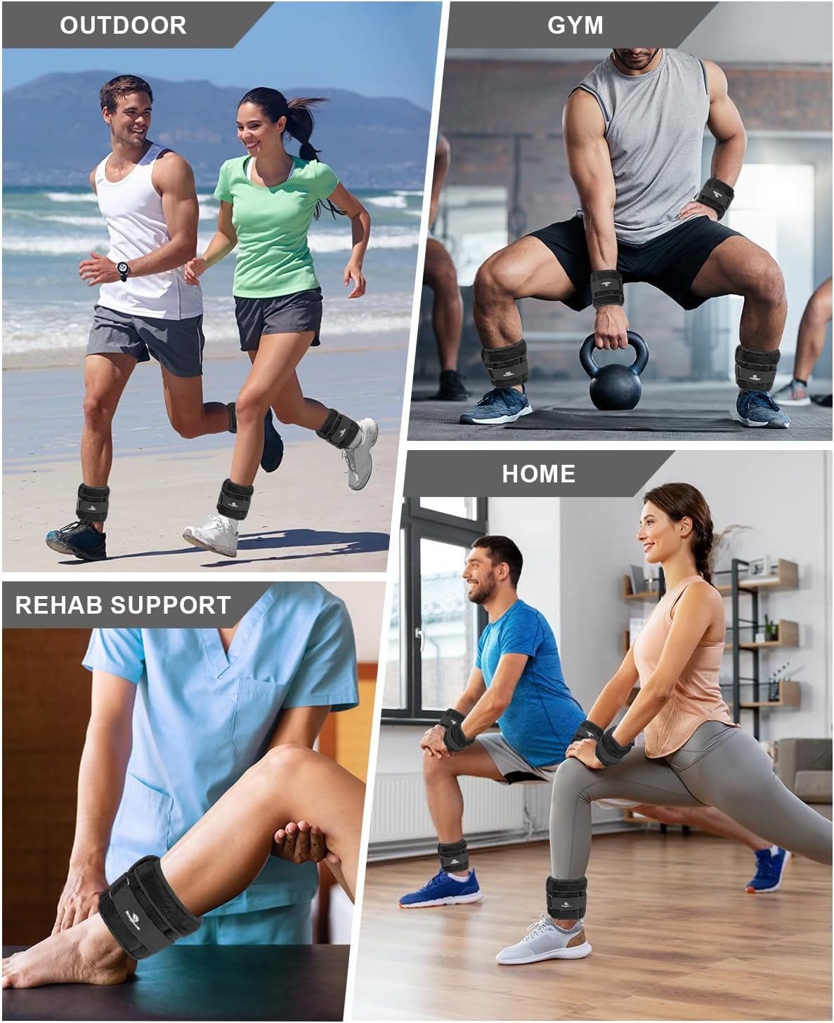 Adjustable Ankle Weights